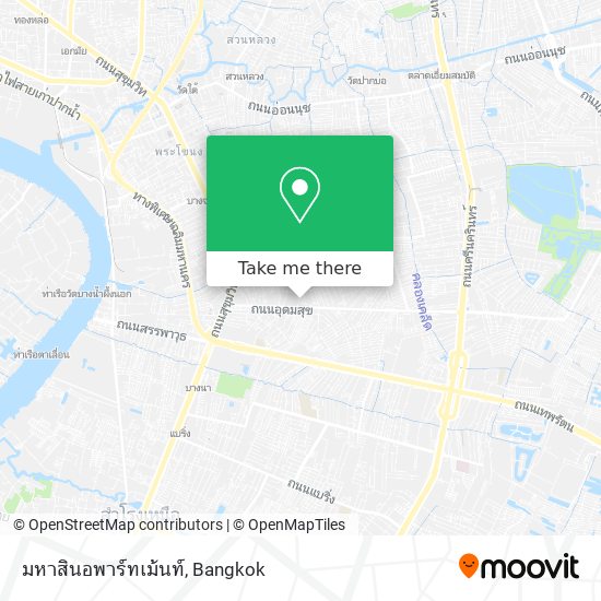 มหาสินอพาร์ทเม้นท์ map