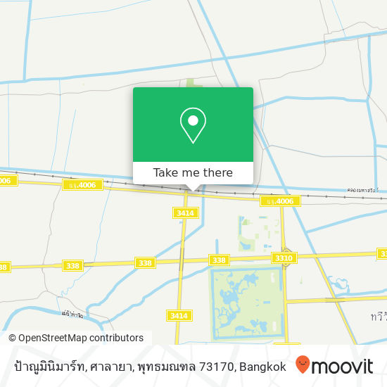 ป้าณูมินิมาร์ท, ศาลายา, พุทธมณฑล 73170 map