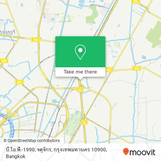 บี.ไอ.พี.-1990, จตุจักร, กรุงเทพมหานคร 10900 map