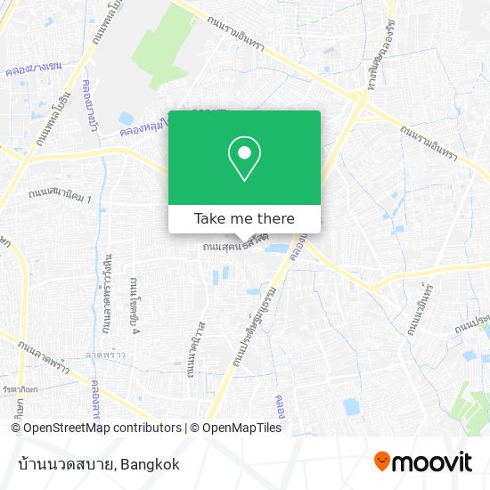 บ้านนวดสบาย map