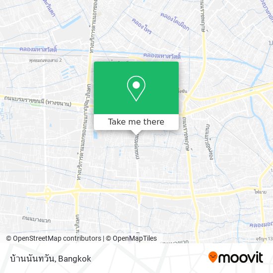 บ้านนันทวัน map