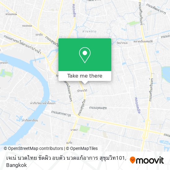 เจเน่ นวดไทย ขัดผิว อบตัว นวดแก้อาการ สุขุมวิท101 map