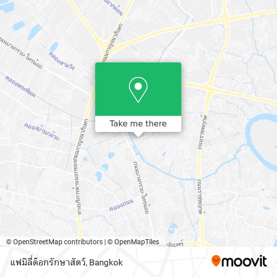 แฟมิลี่ด็อกรักษาสัตว์ map