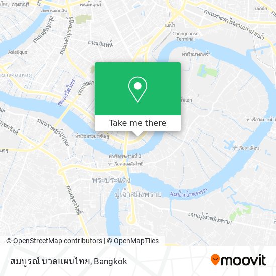 สมบูรณ์ นวดแผนไทย map