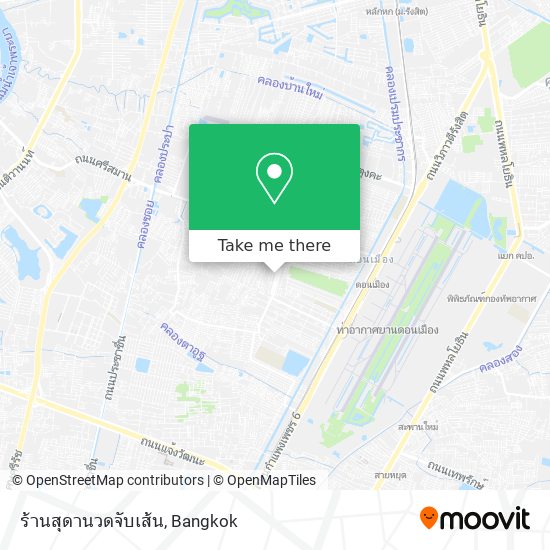 ร้านสุดานวดจับเส้น map