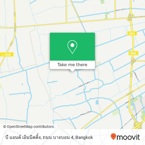 บี แอนด์ เอ็นนิตติ้ง, ถนน บางบอน 4 map