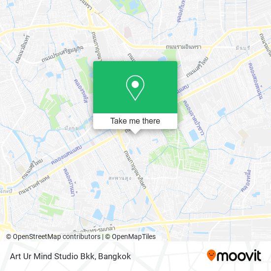 Art Ur Mind Studio Bkk map