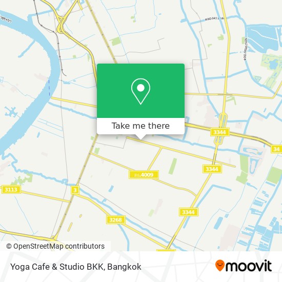 Yoga Cafe & Studio BKK map