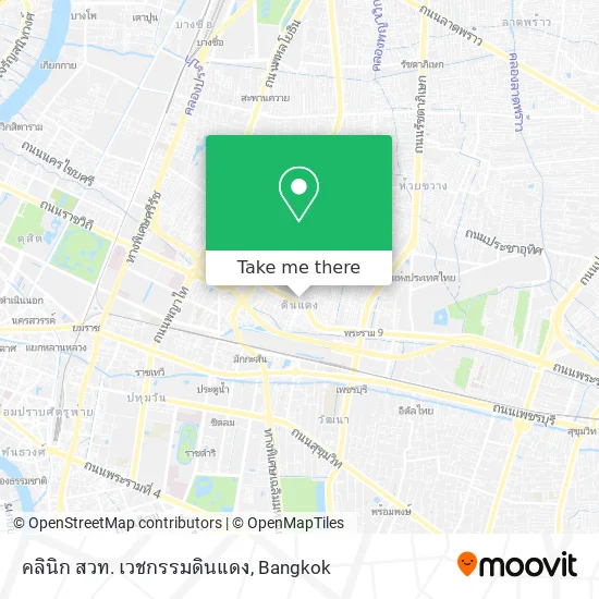 คลินิก สวท. เวชกรรมดินแดง map