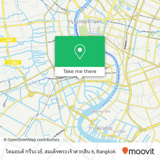 ไดมอนด์ กรีนเวย์, สมเด็จพระเจ้าตากสิน 6 map