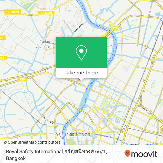 Royal Safety International, จรัญสนิทวงศ์ 66 / 1 map