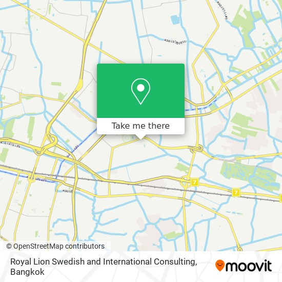 Royal Lion Swedish and International Consulting map