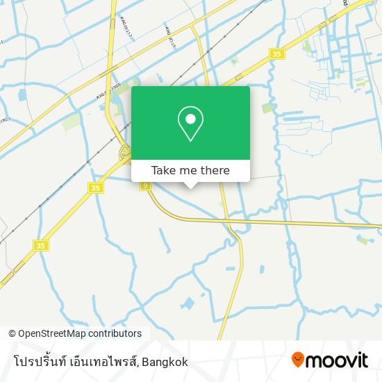 โปรปริ้นท์ เอ็นเทอไพรส์ map