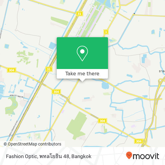 Fashion Optic, พหลโยธิน 48 map