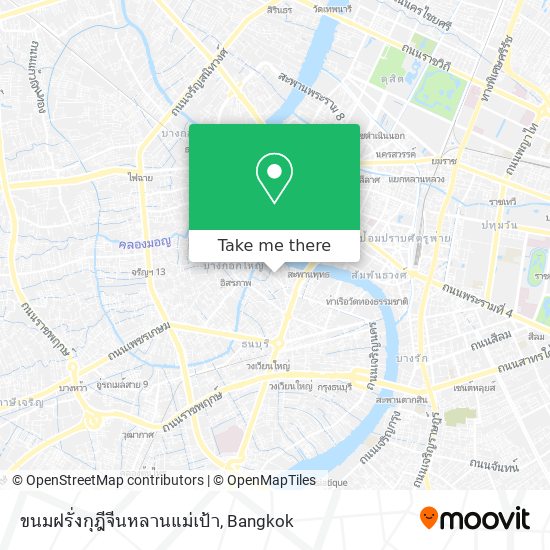 ขนมฝรั่งกุฎีจีนหลานแม่เป้า map