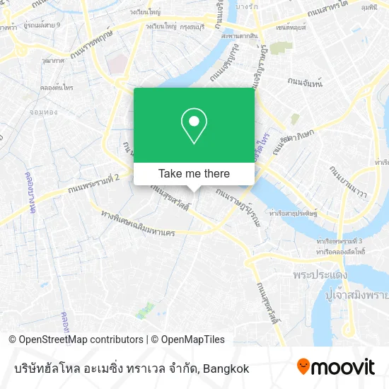 บริษัทฮัลโหล อะเมซิ่ง ทราเวล จำกัด map