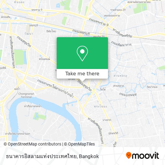 ธนาคารอิสลามแห่งประเทศไทย map