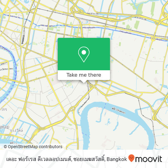 เดอะ ฟอร์เรส ดีเวลลอปเมนต์, ซอยเมฆสวัสดิ์ map