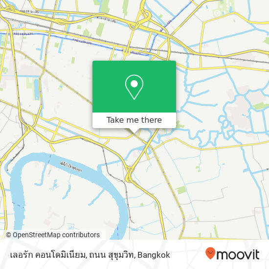 เลอรัก คอนโดมิเนียม, ถนน สุขุมวิท map