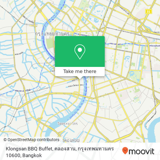 Klongsan BBQ Buffet, คลองสาน, กรุงเทพมหานคร 10600 map