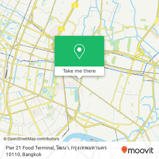 Pier 21 Food Terminal, วัฒนา, กรุงเทพมหานคร 10110 map