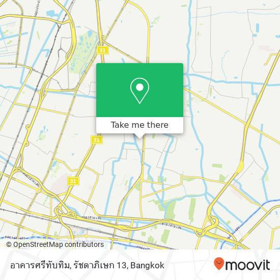 อาคารศรีทับทิม, รัชดาภิเษก 13 map