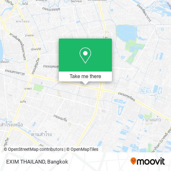 EXIM THAILAND map