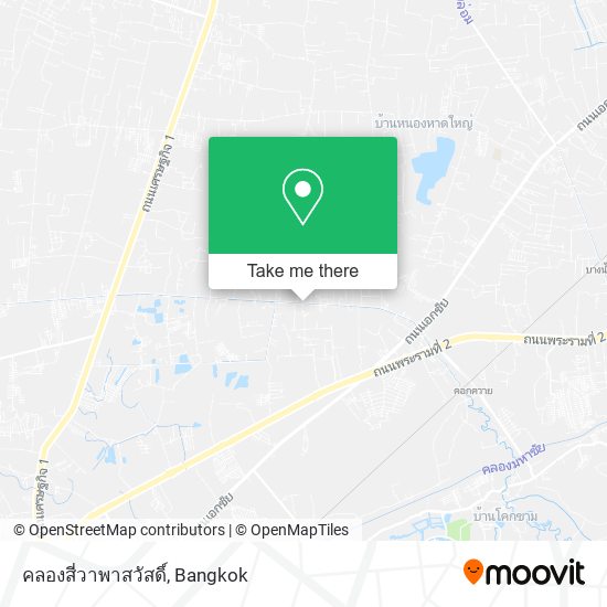 คลองสี่วาพาสวัสดิ์ map
