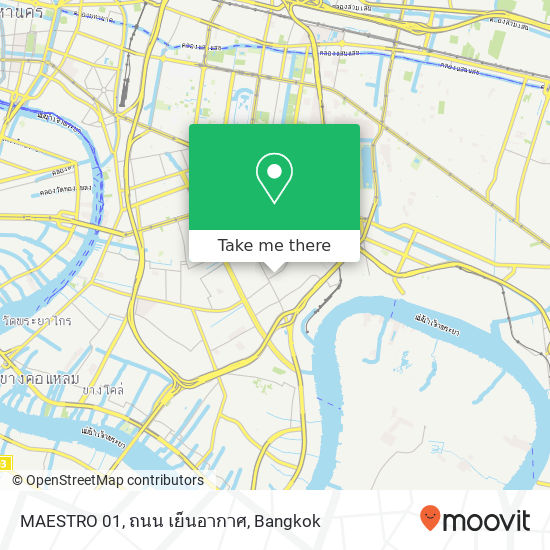 MAESTRO 01, ถนน เย็นอากาศ map