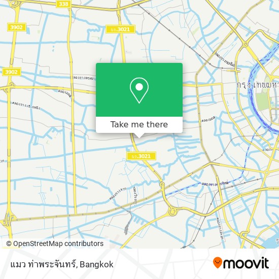 แมว ท่าพระจันทร์ map