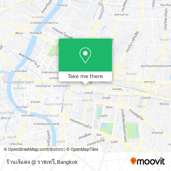 ร้านเจ้แดง @ ราชเทวี map