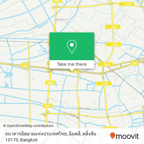 ธนาคารอิสลามแห่งประเทศไทย, ฉิมพลี, ตลิ่งชัน 10170 map