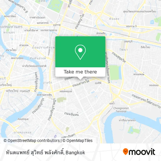 ทันตแพทย์ สุวิทย์ พลังศักดิ์ map