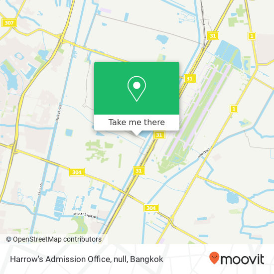 Harrow's Admission Office, null map