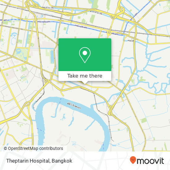 Theptarin Hospital map