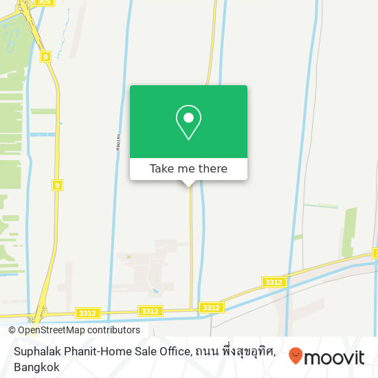 Suphalak Phanit-Home Sale Office, ถนน พึ่งสุขอุทิศ map