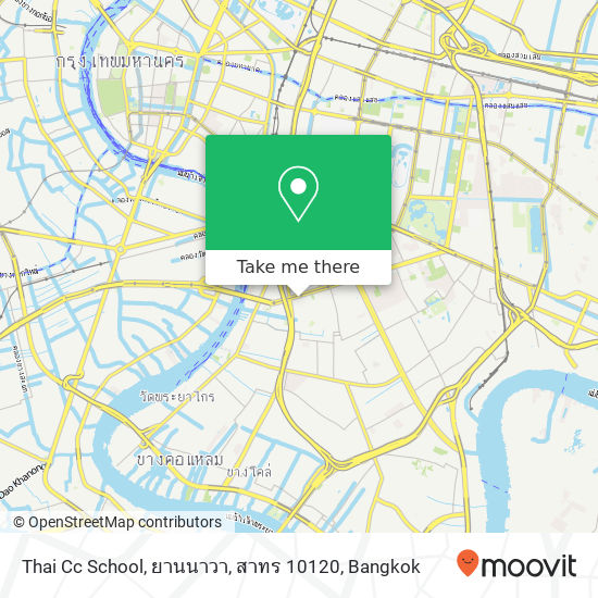 Thai Cc School, ยานนาวา, สาทร 10120 map