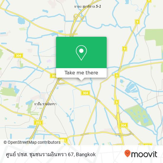 ศูนย์ ปชส. ชุมชนรามอินทรา 67 map