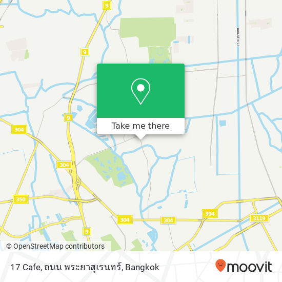 17 Cafe, ถนน พระยาสุเรนทร์ map