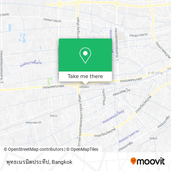 พุทธเนรมิตประทีป map