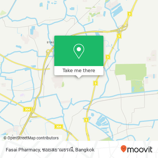 Fasai Pharmacy, ซอยสยามธรณี map