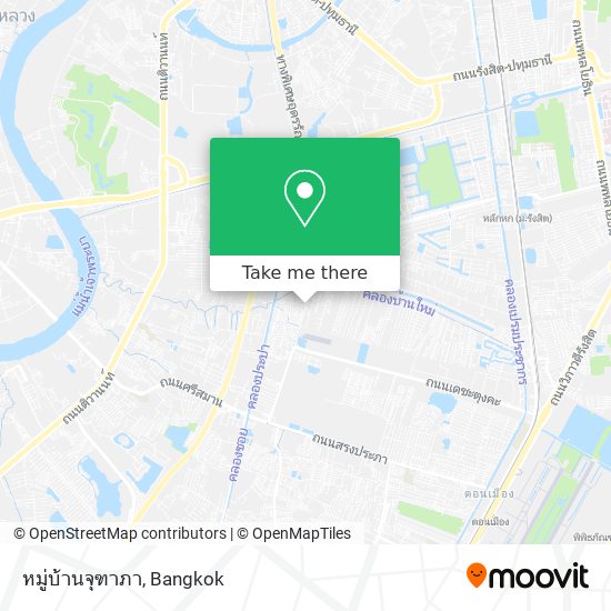 หมู่บ้านจุฑาภา map