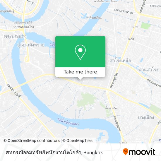 สหกรณ์ออมทรัพย์พนักงานโตโยต้า map