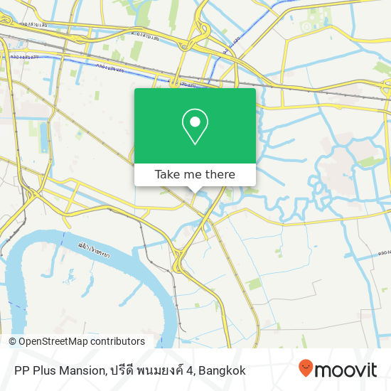 PP Plus Mansion, ปรีดี พนมยงค์ 4 map