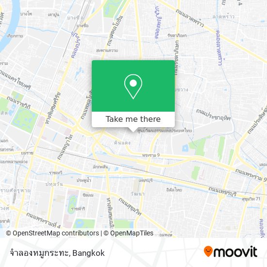 จำลองหมูกระทะ map