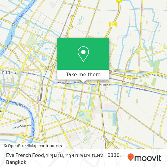 Eve French Food, ปทุมวัน, กรุงเทพมหานคร 10330 map