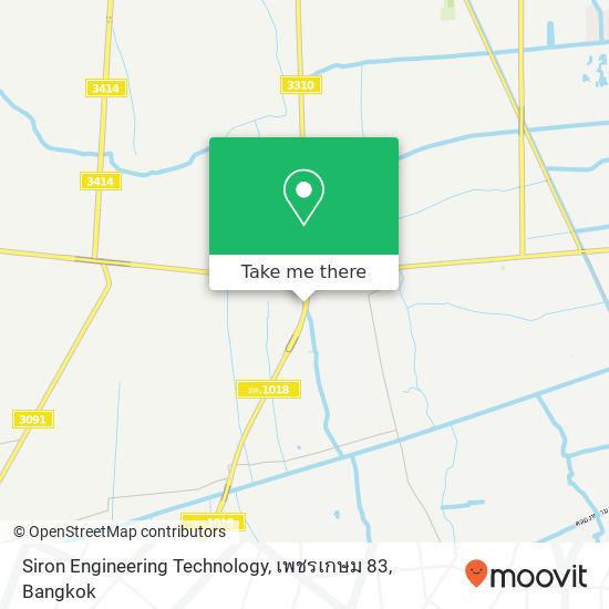 Siron Engineering Technology, เพชรเกษม 83 map