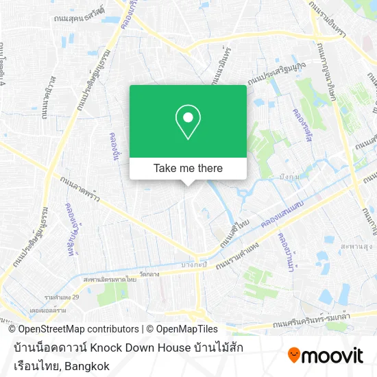 บ้านน็อคดาวน์ Knock Down House บ้านไม้สักเรือนไทย map