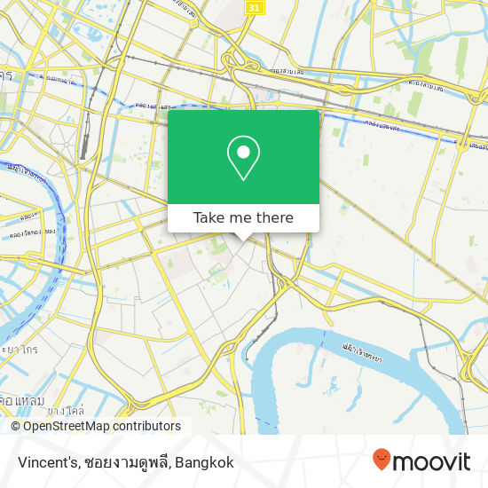 Vincent's, ซอยงามดูพลี map