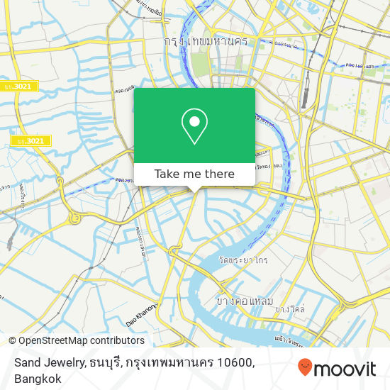 Sand Jewelry, ธนบุรี, กรุงเทพมหานคร 10600 map